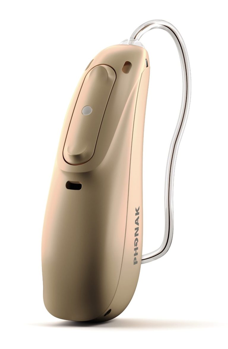 Beige Signia RIC Hearing Aid